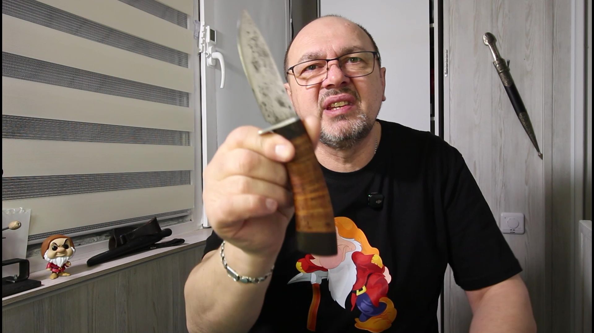 Я дождался нож из 9ХС от Русского Булата