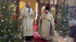 Первый день диаконом в Вознесенском храме