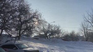 Зима. Поездка на дачу 25.01.2026г