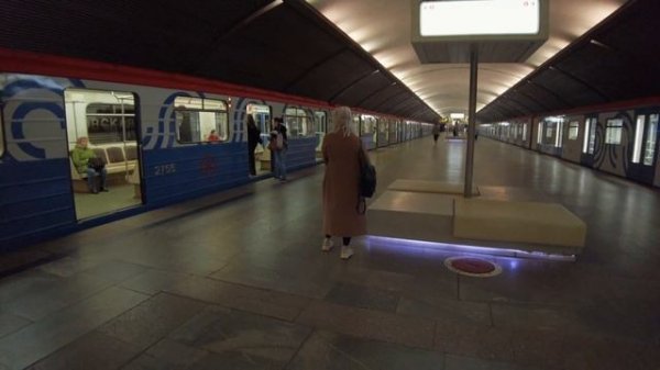 Moscow Metro Station Cherkizovskaya - Vostochny Railway Terminal