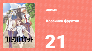 Корзинка фруктов 1 сезон 21 серия (аниме-сериал, 2019)
