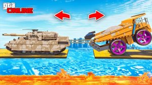СМОЖЕТ ЛИ ТАНК ПЕРЕТЯНУТЬ БЕЛАЗ В GTA 5! ПЕРЕТЯГИВАНИЕ КАНАТА - ЭКСПЕРИМЕНТЫ ГТА 5