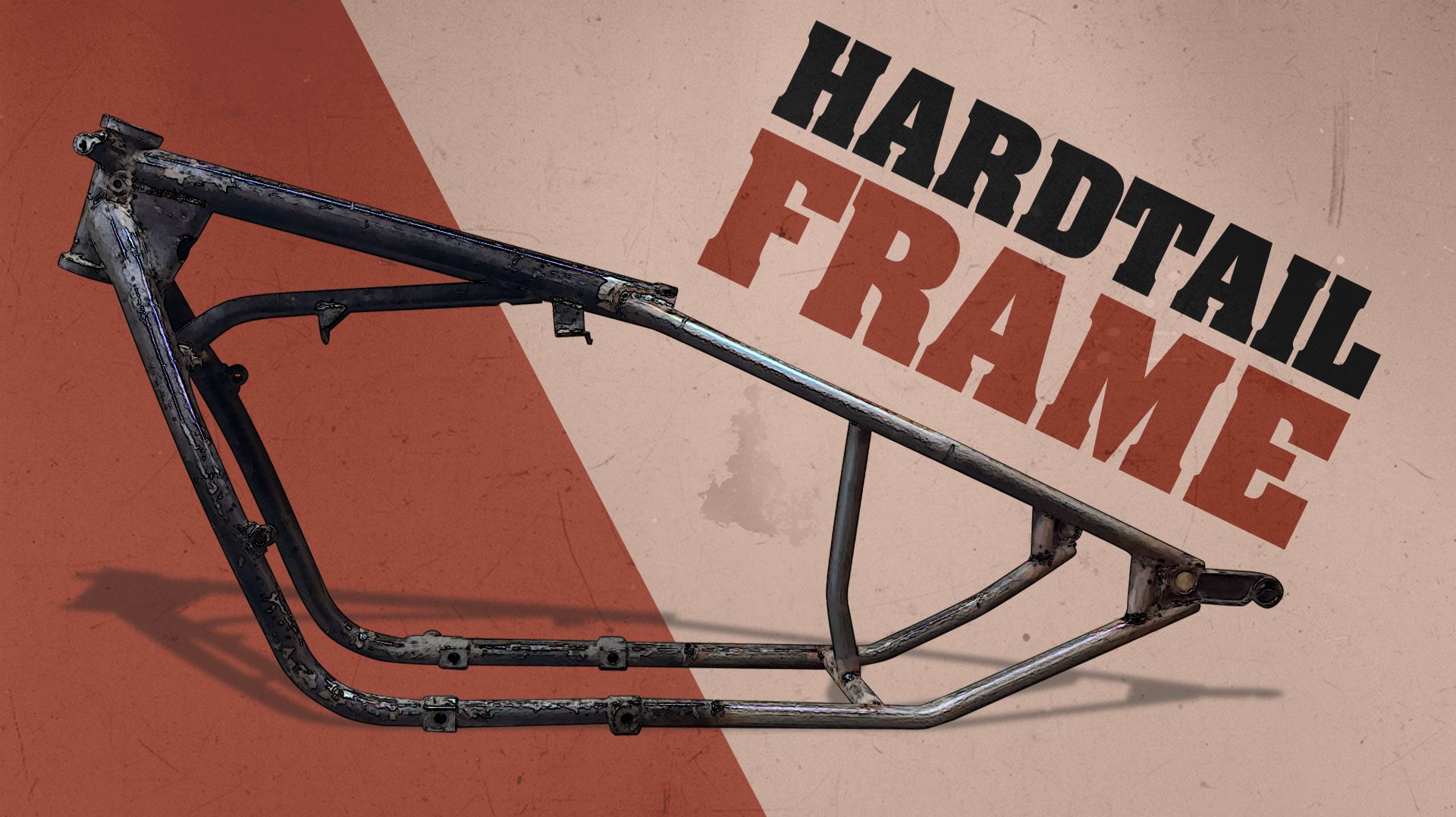 Варим Хардтейл раму мотоциклу «Урал». Hardtail Frame Welding. Часть 1