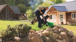 Деревенская Жизнь в Белорусской деревне. Радости деревенской жизни. Посадка лаванды