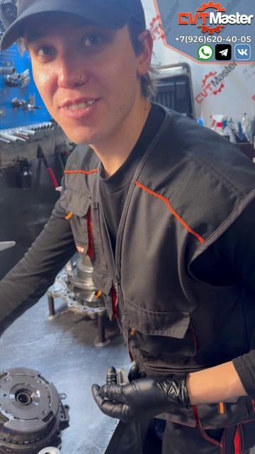 Собираем конусную пару вариатора смотреть онлайн