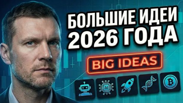 Большие идеи 2026 | Какие российские акции вырастут на технологиях _ Яндекс, Сбер, ИИ смотреть онлайн