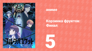 Корзинка фруктов. Финал 5 серия (аниме-сериал, 2021)