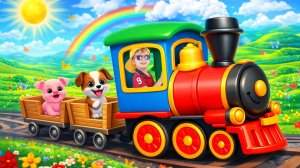 Поезд животных - детская песенка от Левий Лев