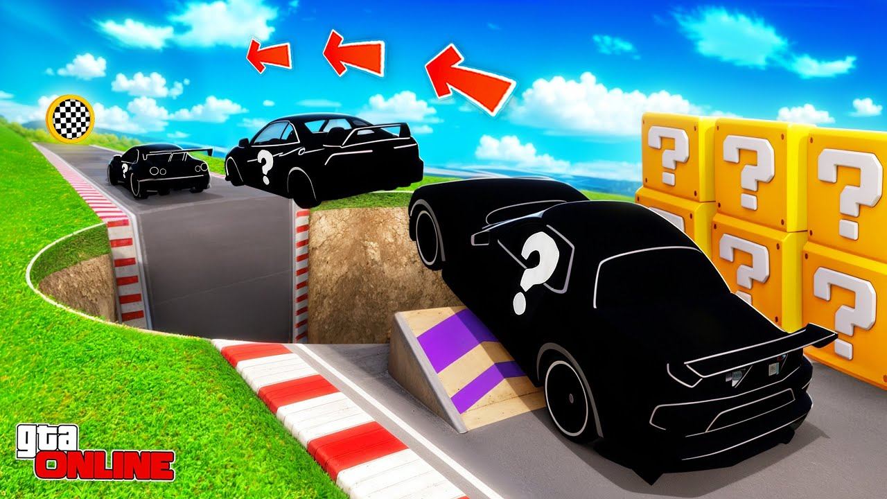 КАК ДАЛЕКО 3 РАНДОМНЫЕ ТАЧКИ ИЗ ЛАКИ БЛОКОВ СМОГУТ ПЕРЕПРЫГНУТЬ ОГРОМНУЮ ЯМУ? ЭКСПЕРИМЕНТЫ ГТА 5 смотреть онлайн