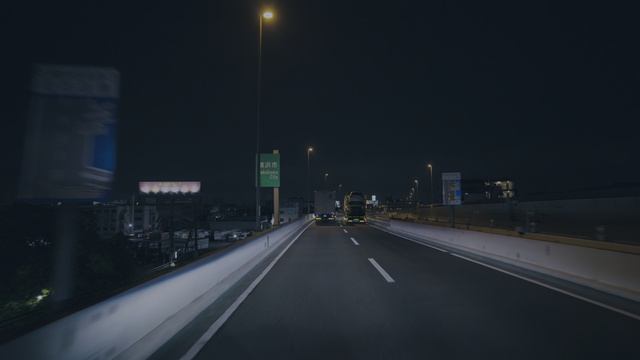 Tokyo Expressway at Night ⁄ 8K 60fps HDR ⁄ Gentle Car Sound (No Music) (2160p_60fps_AV1-128kbit_AAC)