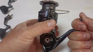 Shimano 25Twin Power XD4000PG сравнение с 24 Twin Power 4000PG Техническое обслуживание, регулировка