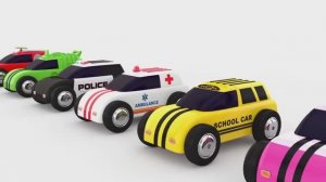 Развивающие игрушки - Коллекция цветов для детей - Мультики про машинки для детей и малышей