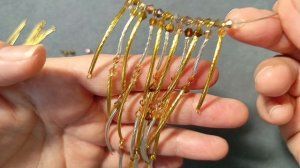 Стильные украшения из трубочек и биконусов. Это просто! #каксделать #колье