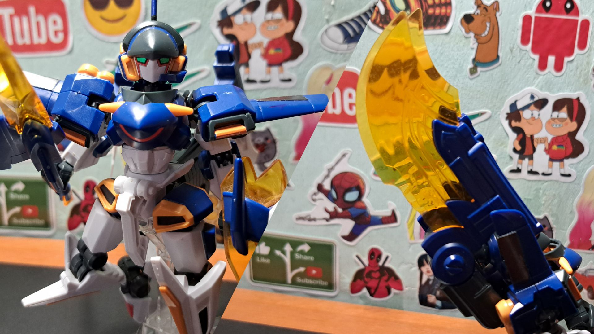 ИКАР-ЗЕРО от Bandai / LBX | Обзор модели!