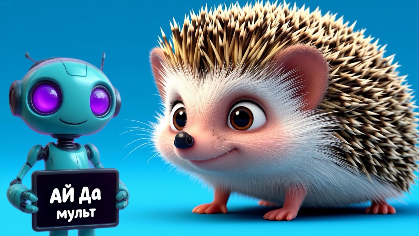 АЙ да мульт - Ёжик. Мультик про ёжика для детей