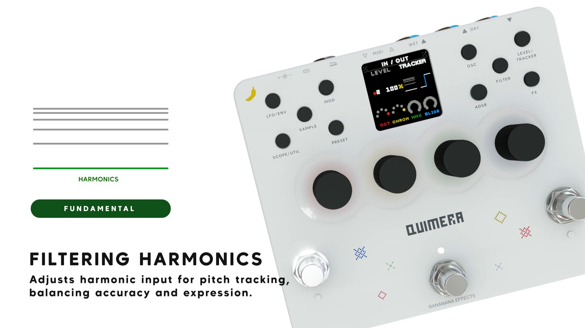 Bananana Effects Quimera: Polyphonic Synth Pedal