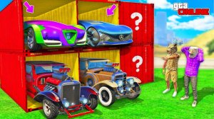 ОТКРЫЛИ КОНТЕЙНЕРЫ БУДУЩЕГО ПРОШЛОГО И НАСТОЯЩЕГО! БИТВА ЗА КОНТЕЙНЕРЫ В ГТА 5 ОНЛАЙН