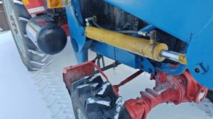 -30 МОРОЗ на улице, +29 ЖАРА  в кабине.Поработал на  Красном драконе.