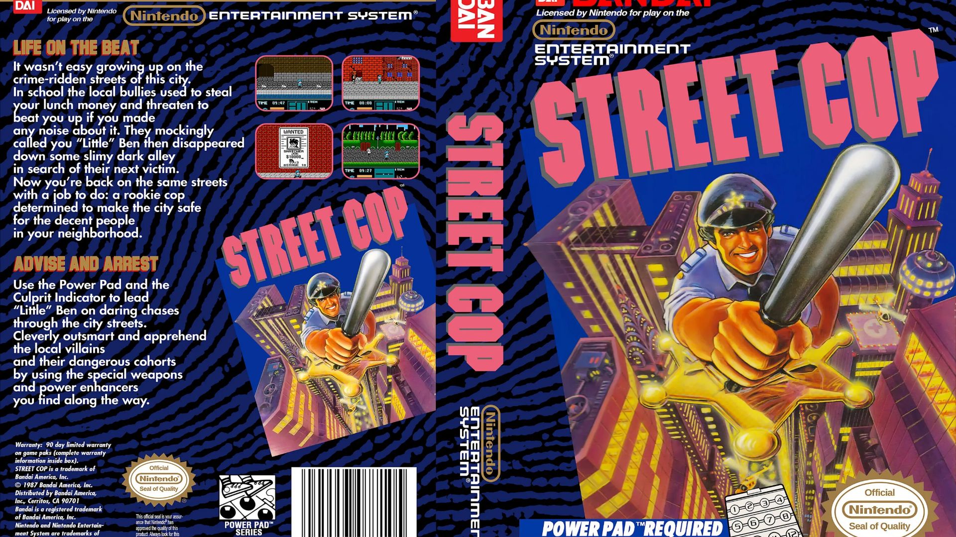 Street Cop (NES) смотреть онлайн