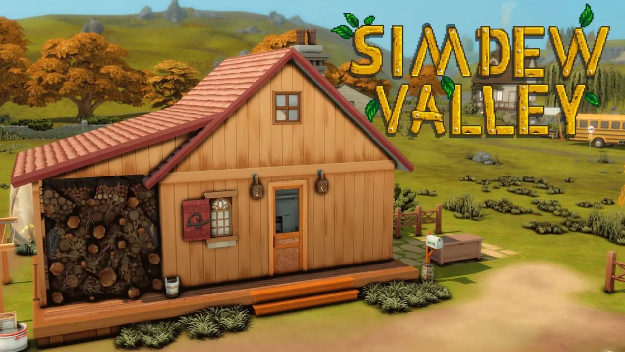 Домик Фермера из Stardew Valley |  Строительство Симс 4 | The Sims 4 [NO CC]