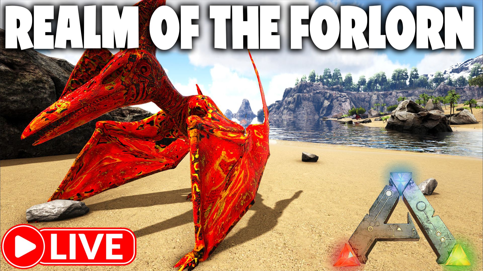 Выживание мод Realm Of The Forlorn ARK  - ARK Survival Evolved
