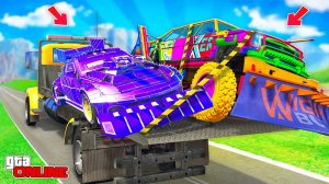 УГНАЛ ВСЕ ТАЧКИ ИЗ ARENA WAR! БИТВА ЭВАКУАТОРОВ В ГТА 5 ОНЛАЙН | НАШЕЛ 3 ТАЧКИ