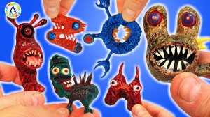 Лепим АЛФАВИТ ЛОР (L-Q) ✔️ Alphabet Lore