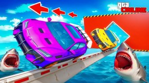 КТО ДОБЕРЕТСЯ ЖИВЫМ НА ЛАМБЕ УРУСЕ? СКИЛЛ-ТЕСТ GTA 5 | ПАРКУР В ГТА 5 ОНЛАЙН