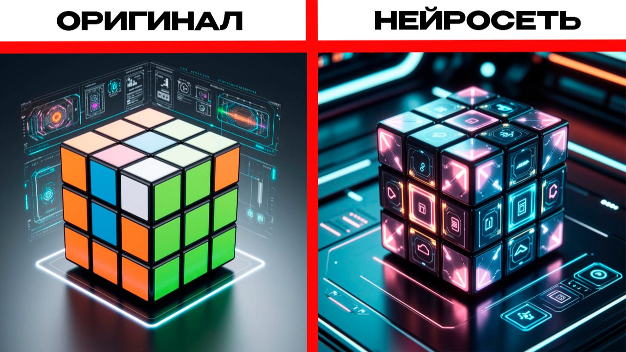 НЕЙРОСЕТЬ СОЗДАЁТ ИГРУ КУБИК РУБИКА смотреть онлайн