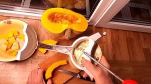 Сушу тыкву для хранения