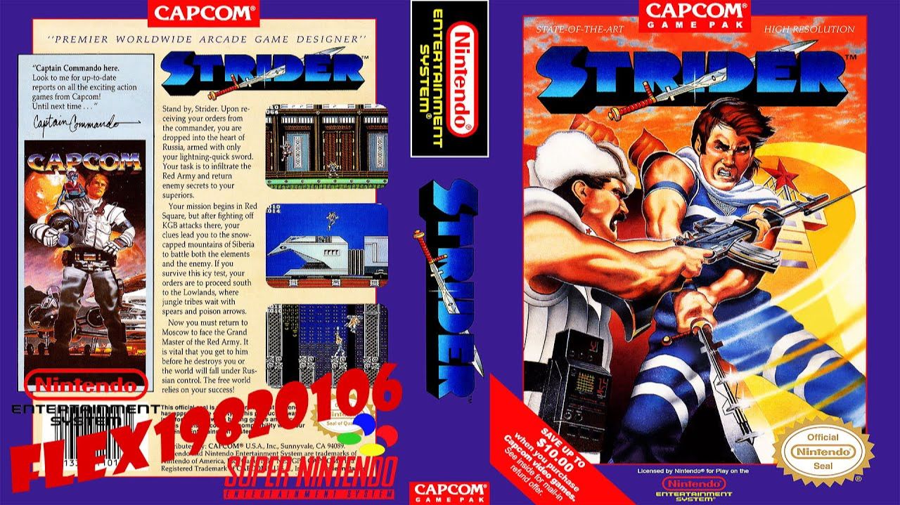 Strider (NES) смотреть онлайн