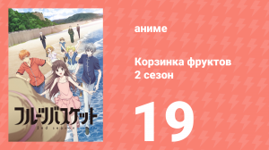 Корзинка фруктов 2 сезон 19 серия (аниме-сериал, 2020)