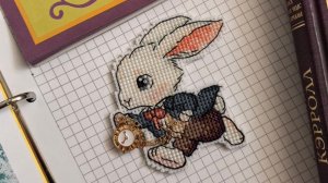 Почти рукодельный влог. Вышивальная неделя 16 - 23.01.2026. Часть 1. Играю в "Возвращение Алисы"