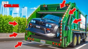 НАШЕЛ ТУРБО BMW В МУСОРОВОЗЕ! ПРЯЧЬ & ИЩИ В ГТА 5 ОНЛАЙН | ЖЕСТКИЕ ПРЯТКИ