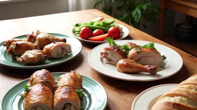 БЛЮДА ИЗ КУРИЦЫ. Рецепт внутри! С Вас подписка, лайки и комменты! смотреть онлайн