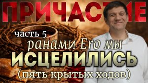 Часть 5. Ранами Его мы исцелились (причастие).