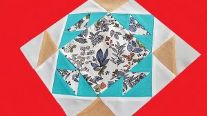 Бабушкин любимый лоскутный блок