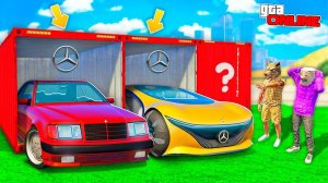 ОТКРЫЛИ МЕРСЕДЕС КОНТЕЙНЕРЫ И ВЫБИЛИ РЕДКИЕ ТАЧКИ! БИТВА ЗА КОНТЕЙНЕРЫ В ГТА 5 ОНЛАЙН