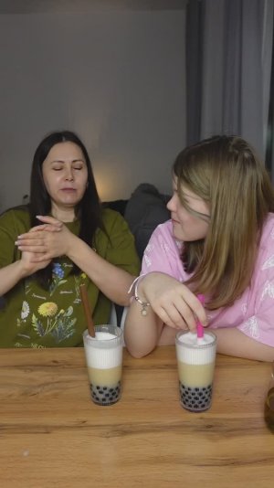 Первый раз готовлю тапиоку для бабл Ти😂 #рек #семья #баблти #готовка