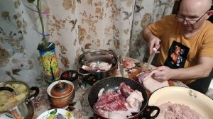 ГОТОВИМ С МУЖЕМ, РАССКАЗЫВАЮ КАК ЖИЛИ В 90Х