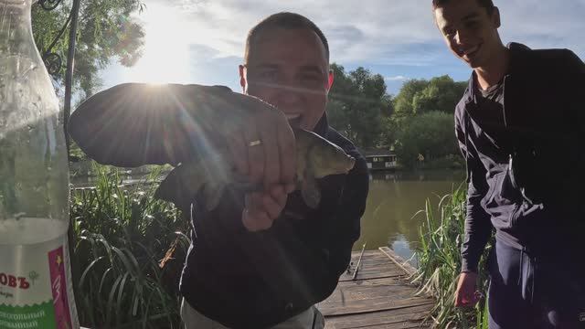 Платная рыбалка. Москва. Парк отель Остров рыболовная усадьба