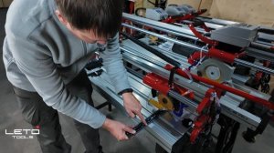 Настройка плиткорезного станка LETO TOOLS T7 перед работой