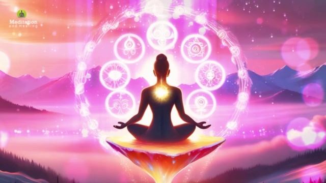 Музыка для медитации. Активация ауры и очищение чакр. смотреть онлайн