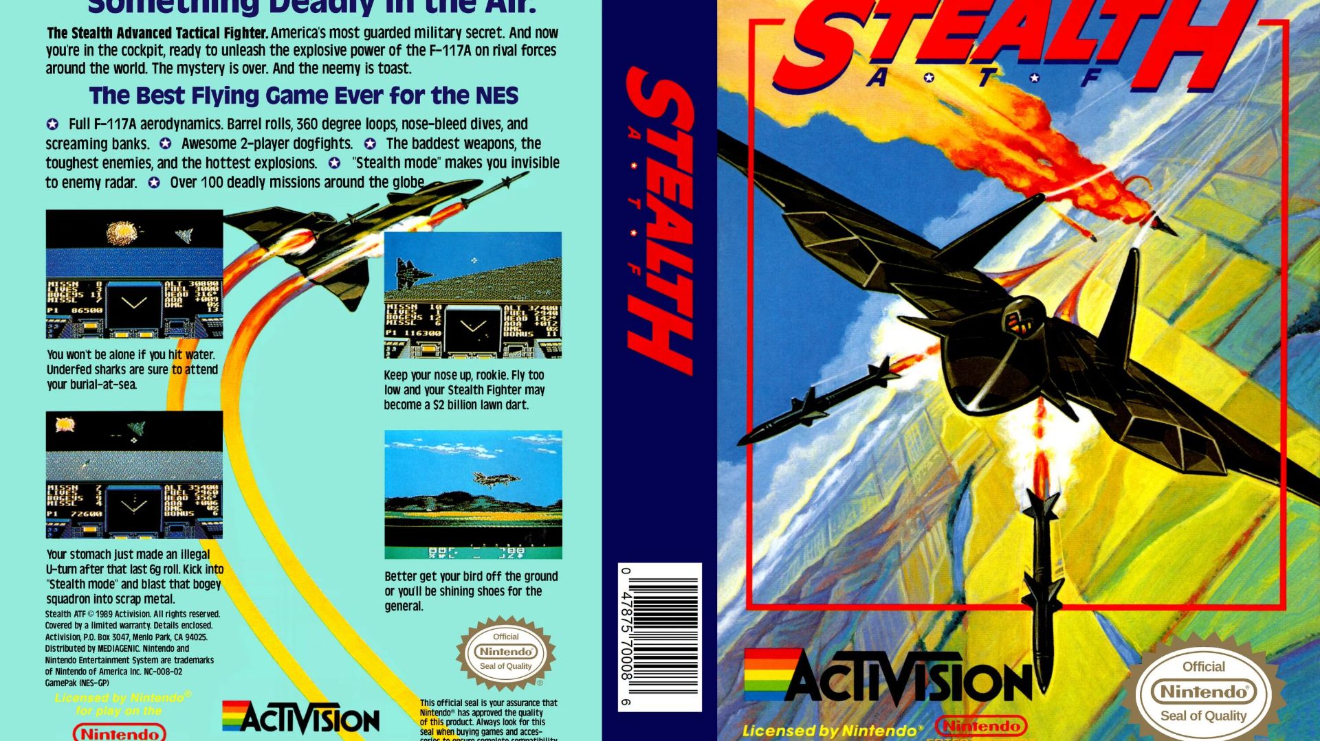 Stealth ATF (NES) смотреть онлайн