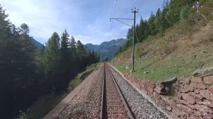 🇨🇭 Тирано, Швейцария - На поезде по маршруту Понтрезина - Тирано
