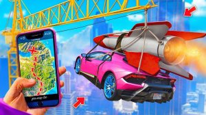 НАШЕЛ ПО ФОТО ЛАМБУ С РАКЕТОЙ НА КРАНЕ! НАЙДИ ПО ФОТОГРАФИИ В GTA 5 ONLINE