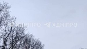 💥🇺🇦Пролёт реактивного дрона Герань-3 над Днепропетровском