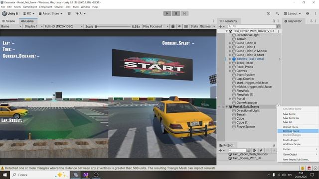 Как сделать гоночную игру на Unity? часть 5 смотреть онлайн