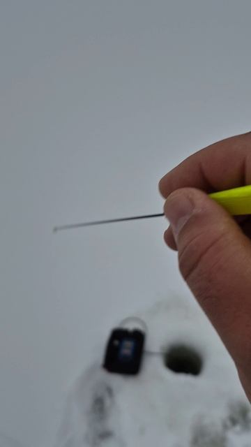 Моя самодельная удочка для безмотылки. Бескивковая удочка. Самоделка для безмотылки. Зимняя рыбалка