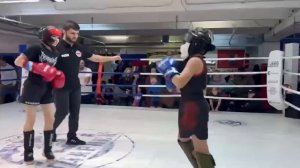 Осьмак Алексей 6 бой К-1 БК Ударник! Набор опыта КИКБОКСИНГ!!